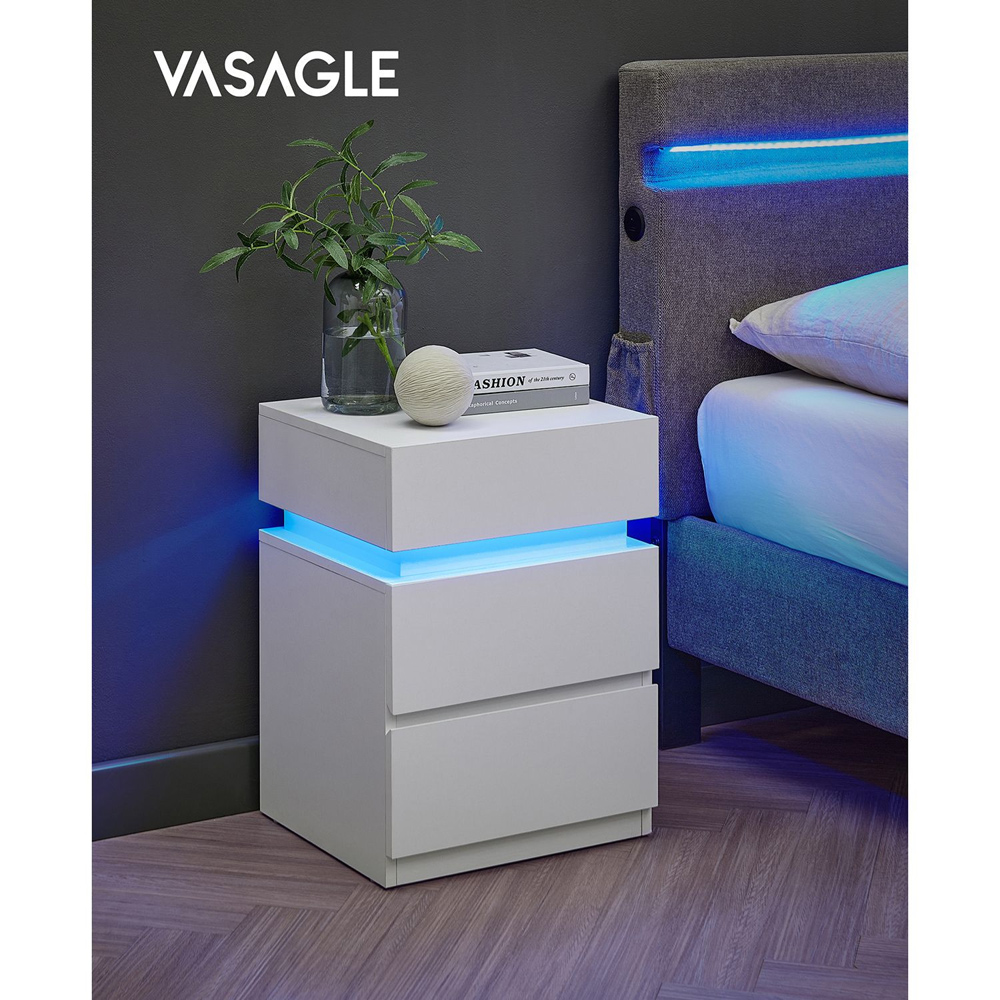 Noptieră cu iluminare de fundal DAVY