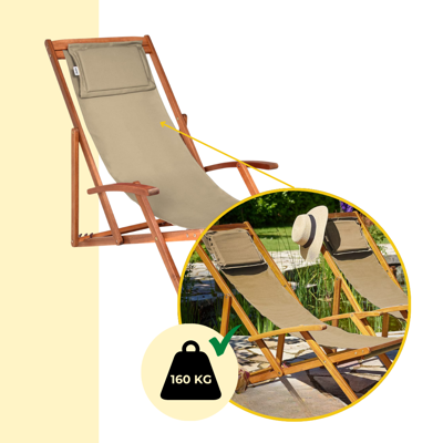 șezlong de grădină