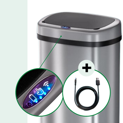 Coș de gunoi cu senzor