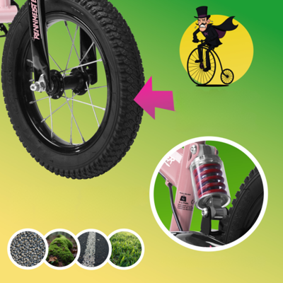 Bicicletă fără pedale