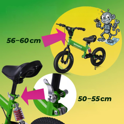 Bicicletă de echilibru