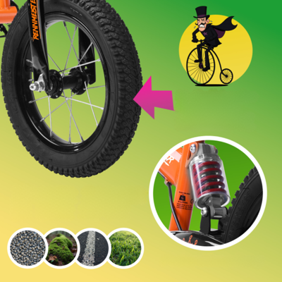 Bicicletă de echilibru pentru copii