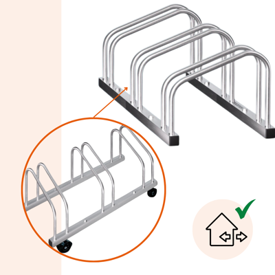 Stojan na 3 bicykle
