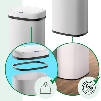 Coș de gunoi cu senzor