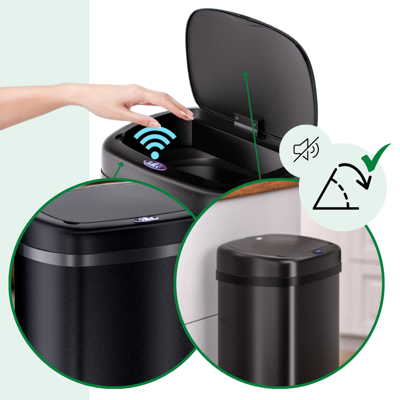 Coș de gunoi cu senzor