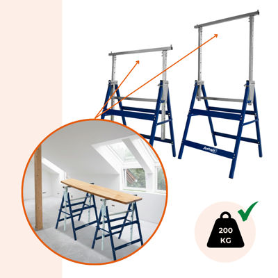 Capre de schelă telescopice