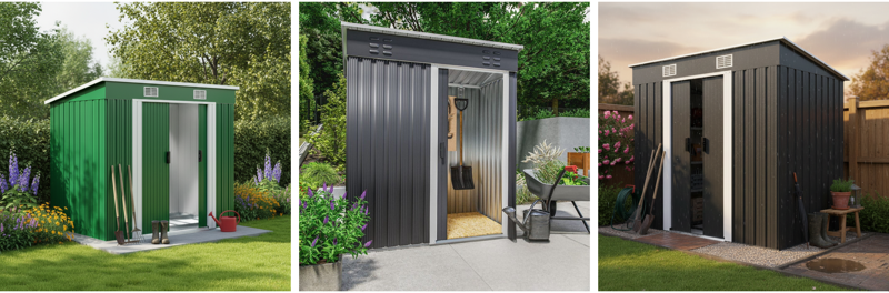 Căsuță pentru unelte de grădină