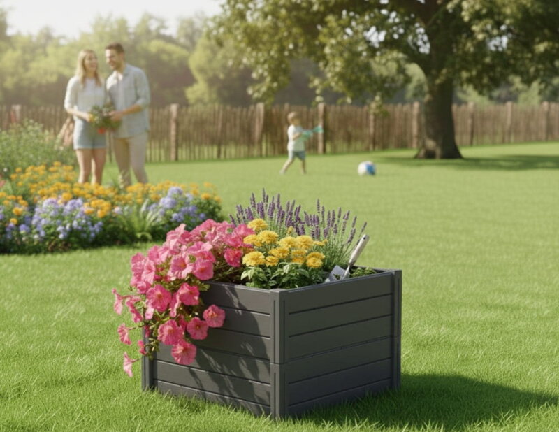 Strat înălțat pătrat BASE PLANT