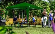 Pavilion/ cort de petrecere CAPRI, 3x3m, verde