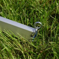 Stend de rufe din aluminiu FALCO, argintiu
