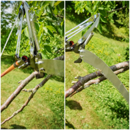 Fierăstrău telescopic cu foarfecă MOREL, 2,6m, portocaliu