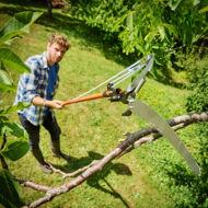 Fierăstrău telescopic cu foarfecă MOREL, 2,6m, portocaliu