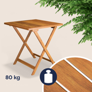 Mobilier de balcon VITEK, 1+2, maro natural  