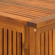 Cutie de depozitare din lemn de acacia, 115x50x59cm, inclusiv făță interioară