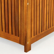 Cutie de depozitare din lemn de acacia, 115x50x59cm, inclusiv făță interioară