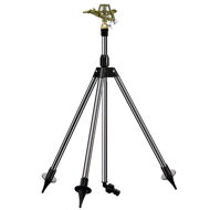 Aspersor pentru gazon cu suport telescopic, cu unghi de rotație de la 30 la 360°