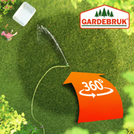 Aspersor pentru gazon SVEN cu țăruș, 29cm