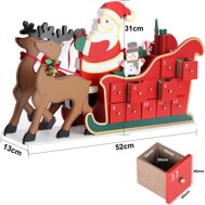 Calendar de Advent NIKOLAS, multicolor