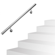 Mâner din oțel inoxidabil CHROME, 4,2×100cm, argintiu