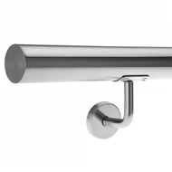 Mâner din oțel inoxidabil CHROME, 4,2×100cm, argintiu