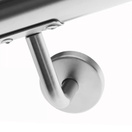 Mâner din oțel inoxidabil CHROME, 4,2×100cm, argintiu