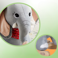 Jucărie balansoar elefant VICTOR , gri
