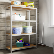 Raft cu capacitate mare HEAVY, max. 700 kg, 160x90x40 cm, argintiu