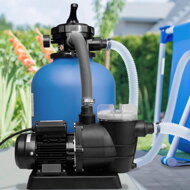 Filtrarea cu nisip pentru piscină 9960 l/h cu pre-filtru și rezervor