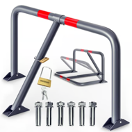 Barieră de parcare ANTONIA, 80x47x44cm, gri