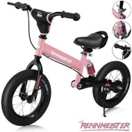 Bicicletă fără pedale pentru copii Rennmeister, roz
