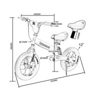 Bicicletă fără pedale pentru copii Rennmeister, roz