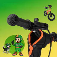 Bicicletă fără pedale pentru copii QUIDO, de la 3 ani, portocaliu