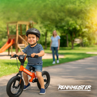 Bicicletă fără pedale pentru copii QUIDO, de la 3 ani, portocaliu