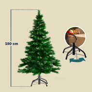 Brad artificial de Crăciun RUDOLPH, 150 cm, verde