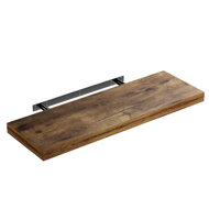 Poliță de perete FIGO+ consolă, 70cm, stejar închis