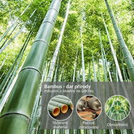Raft din bambus Zoja, 4 rafturi, maro