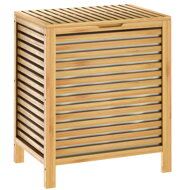 Coș de rufe de bambus ISLA, 62L, maro natural  