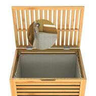 Coș de rufe de bambus ISLA, 62L, maro natural  