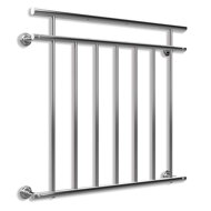Balustradă franceză pentru fereastră ZOE, 100x90cm, argintiu