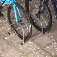 Suport pentru 2 biciclete BIKE, 50x32x27cm, argintiu