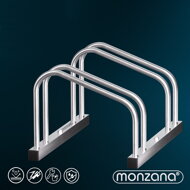 Suport pentru 2 biciclete BIKE, 50x32x27cm, argintiu