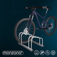 Suport pentru 2 biciclete BIKE, 50x32x27cm, argintiu