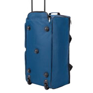 Geantă de călătorie cu funcție de cărucior, 85 de litri, albastră