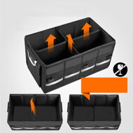 Organizator pentru portbagajul auto LEROY, 63L, 60x35x30cm, negru