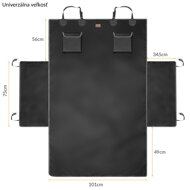Husă auto impermeabilă OTO, 101x180cm, negru