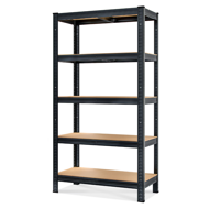 Raft cu capacitate mare HEAVY, max. 875kg, 90x40x180cm, negru