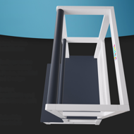 Turn de învățare PLAY din pin, 93x56x49, albă/antracit  