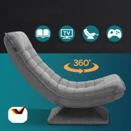 Șezlong ABERDEEN, 87x60x105cm, gri