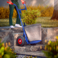 Cărucior pliabil CART, max. 200kg, albastru