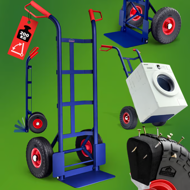 Cărucior pliabil CART, max. 200kg, albastru